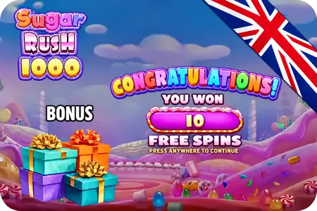 Sugar Rush Bonus for UK Players