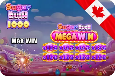 Sugar Rush 1000 Max Win for Canadians